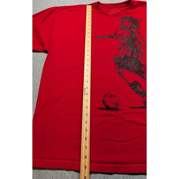 Kyle Beckerman Real Salt Lake #5 shirt Men's XXL Platinum By Alstyle - Picture 7 of 9